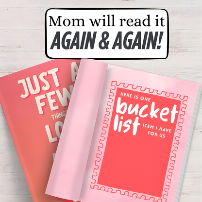 "Just a Few Things I Love About You Mom" By Mumura™