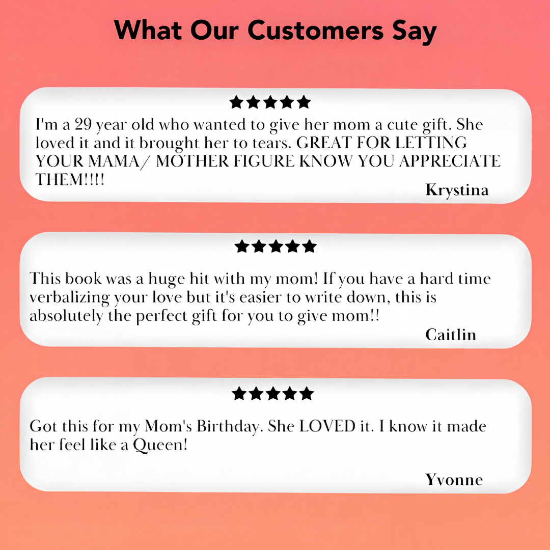 "Just a Few Things I Love About You Mom" By Mumura™