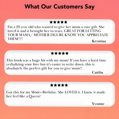 "Just a Few Things I Love About You Mom" By Mumura™